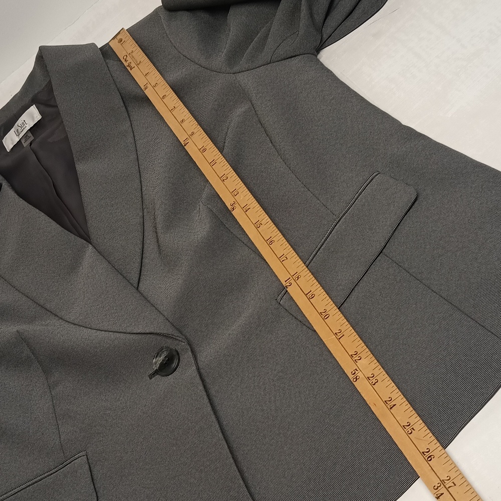 Le suit Woman Crepe One button Notch-collar Blazer/jacket plus size 18W - Picture 8 of 13